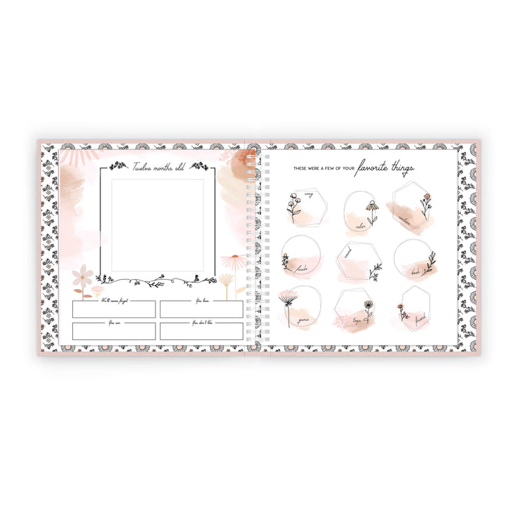 Lucy Darling Baby Wildflower Meadow - Luxury Memory Book