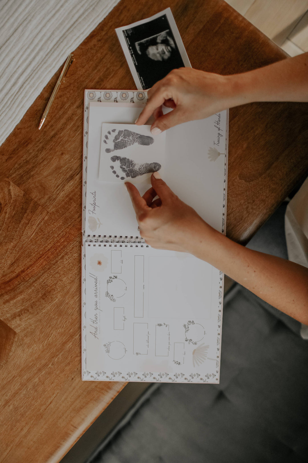 Lucy Darling Baby Wildflower Meadow - Luxury Memory Book