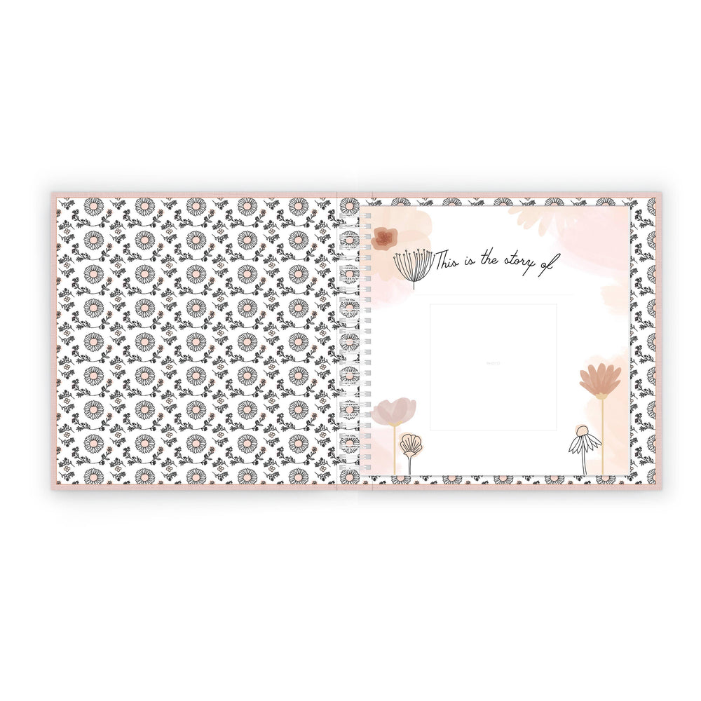 Lucy Darling Baby Wildflower Meadow - Luxury Memory Book