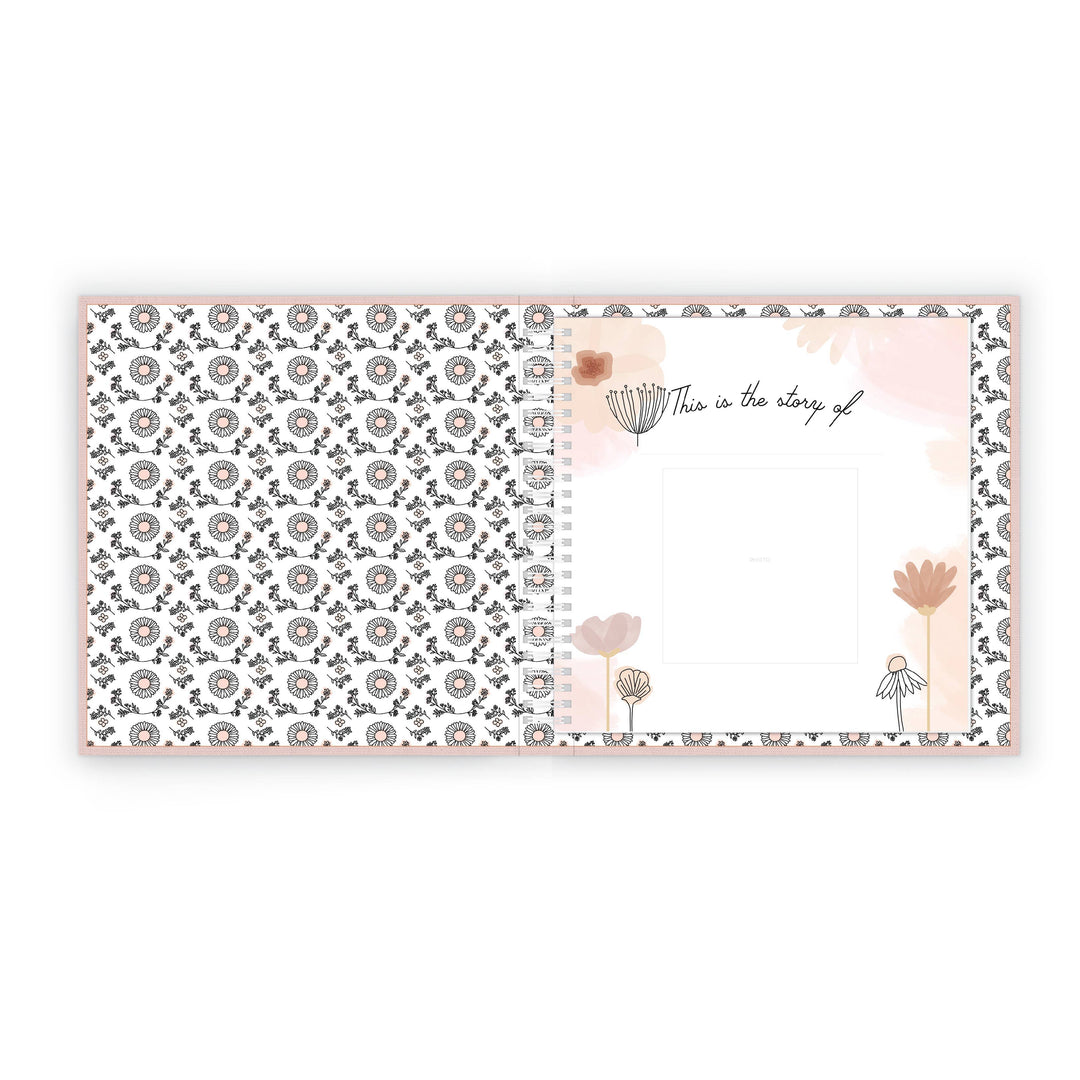 Lucy Darling Baby Wildflower Meadow - Luxury Memory Book
