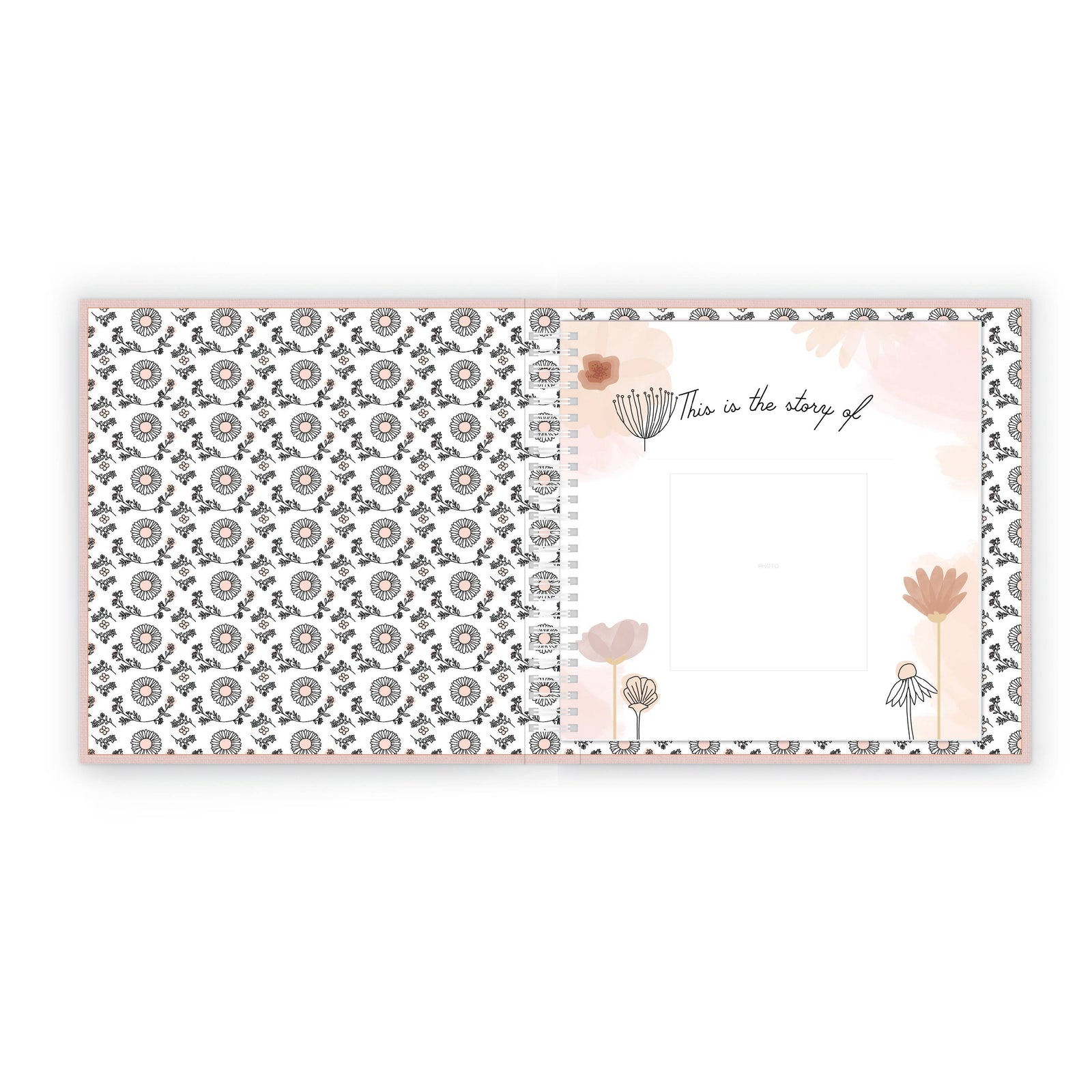 Lucy Darling Baby Wildflower Meadow - Luxury Memory Book