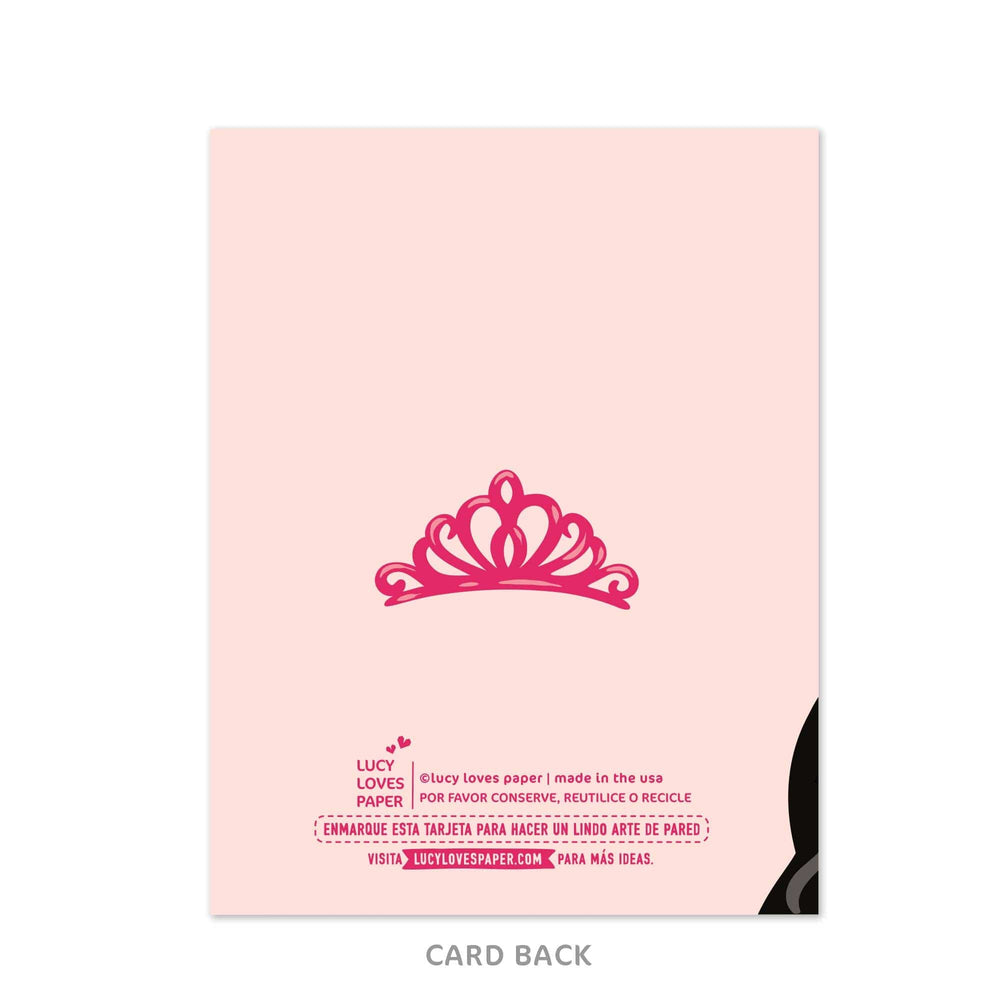 Lucy Loves Paper Card Feliz Quinceañera |  Tiara Girl Card