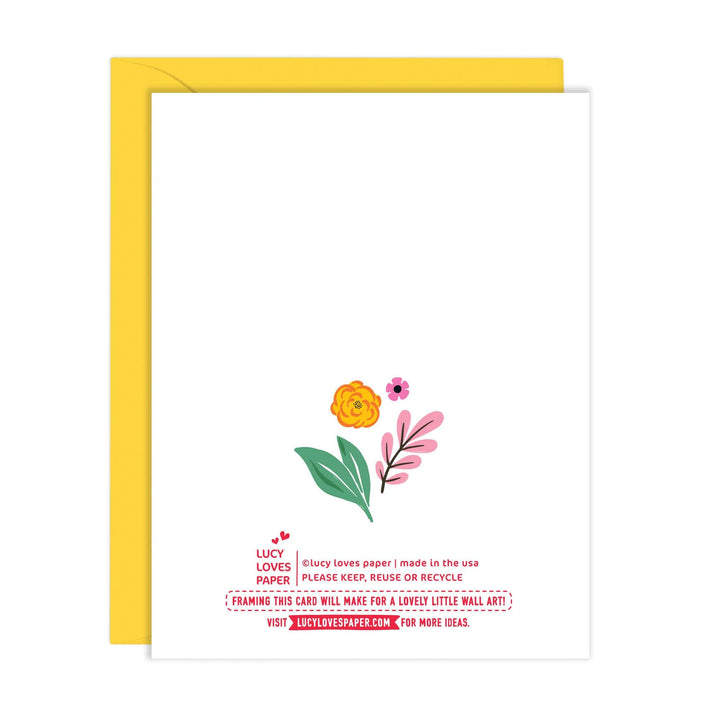 Lucy Loves Paper Card Love You Bunches Plant Mom - Mother's Day Card