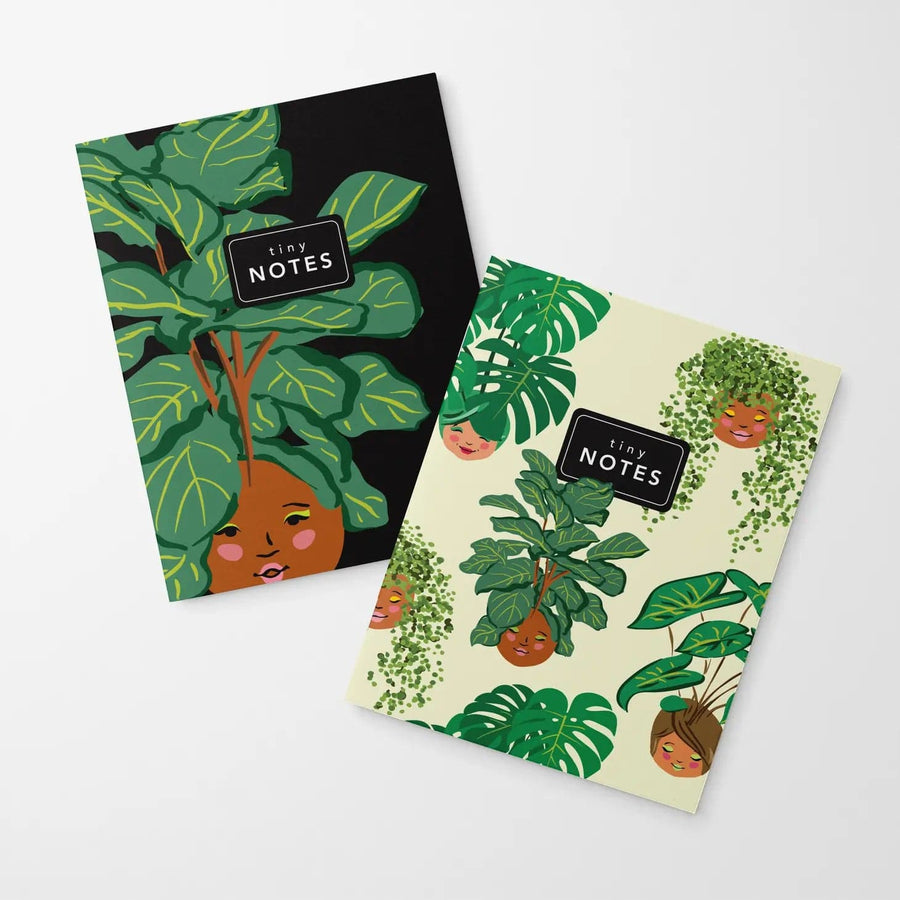 Lucy Loves Paper Pocket Notes Plant People + Plant Girl | Pocket Notebook Set