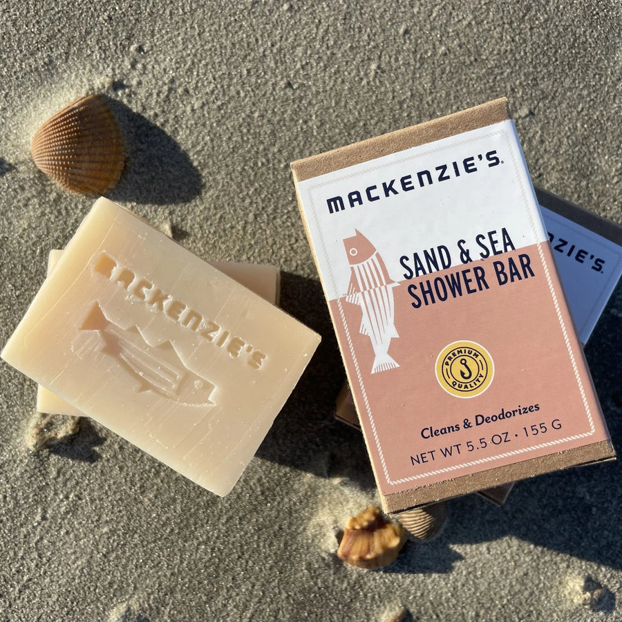 MacKenzie's Fisherman Bath & Body Sand & Sea Shower Bar 5.5 oz