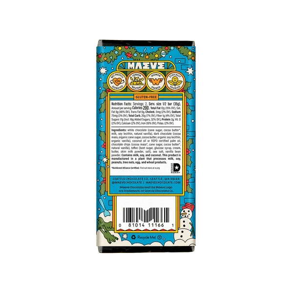 Maeve Holiday Creme Brulee Truffle Bar