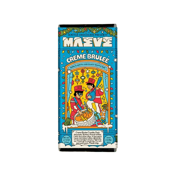 Maeve Holiday Creme Brulee Truffle Bar