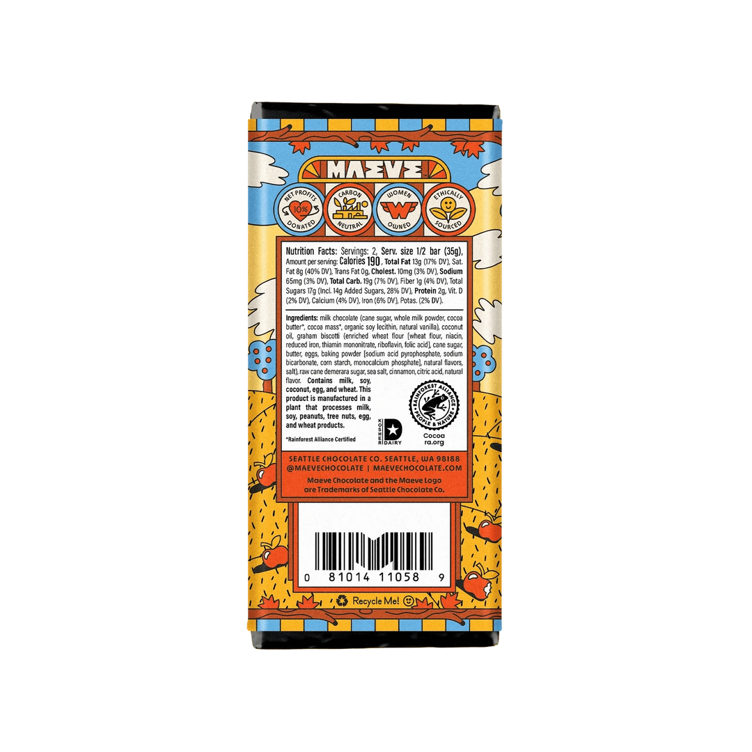 Maeve Treats Apple Cider Donuts Truffle Bar
