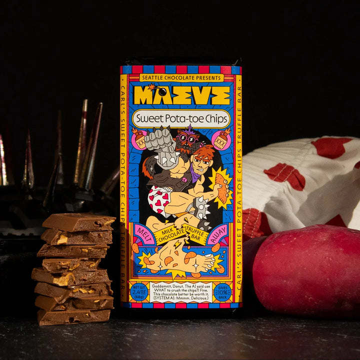 Maeve Treats Coming Soon! Sweet Pota-toe Chips Truffle Bar