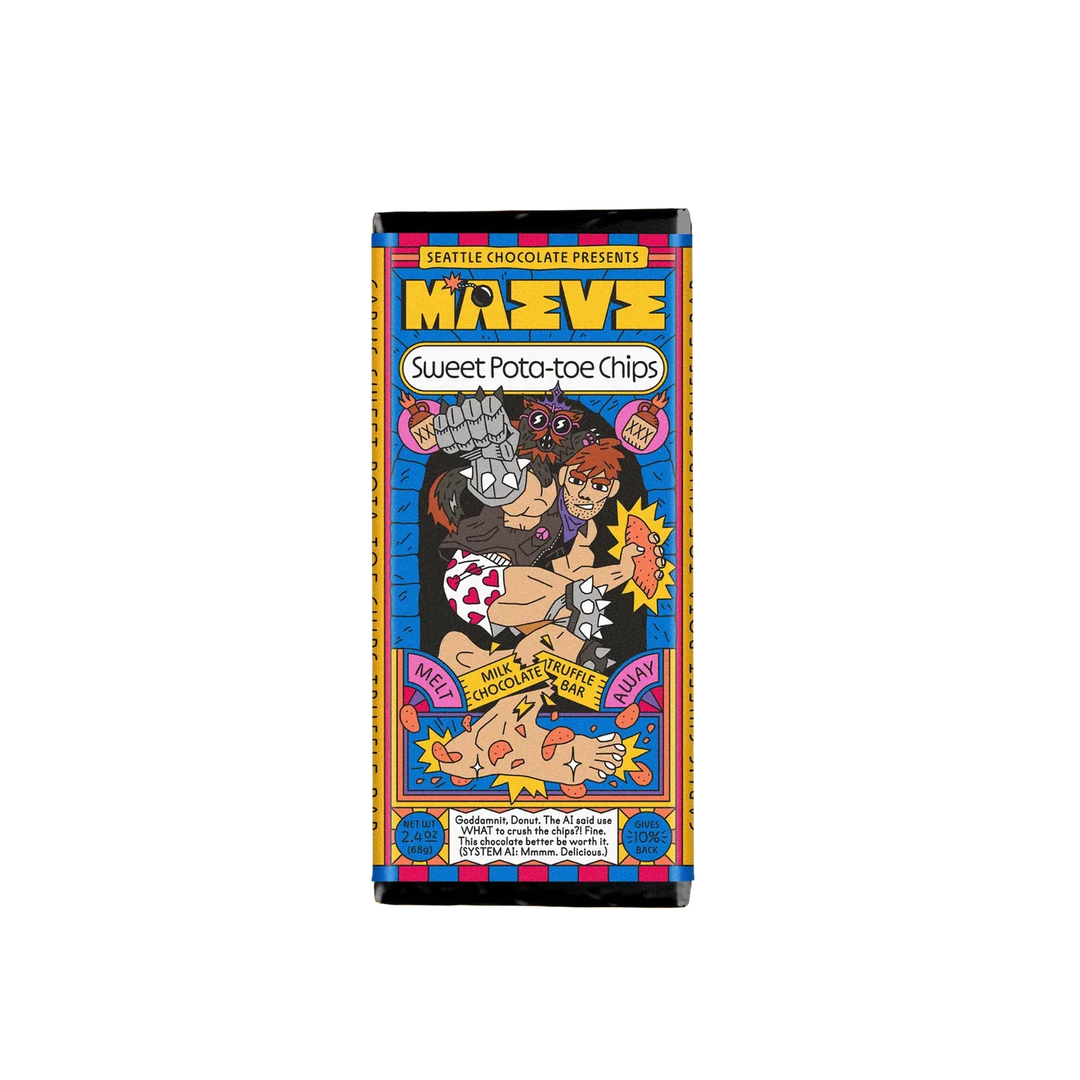 Maeve Treats Coming Soon! Sweet Pota-toe Chips Truffle Bar