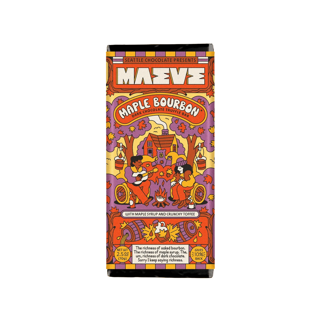 Maeve Treats Maple Bourbon Truffle Bar