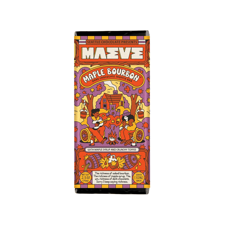 Maeve Treats Maple Bourbon Truffle Bar