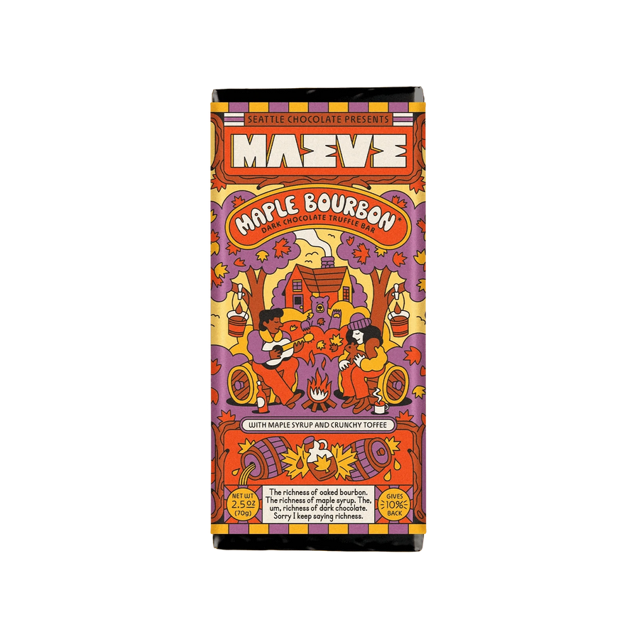Maeve Treats Maple Bourbon Truffle Bar