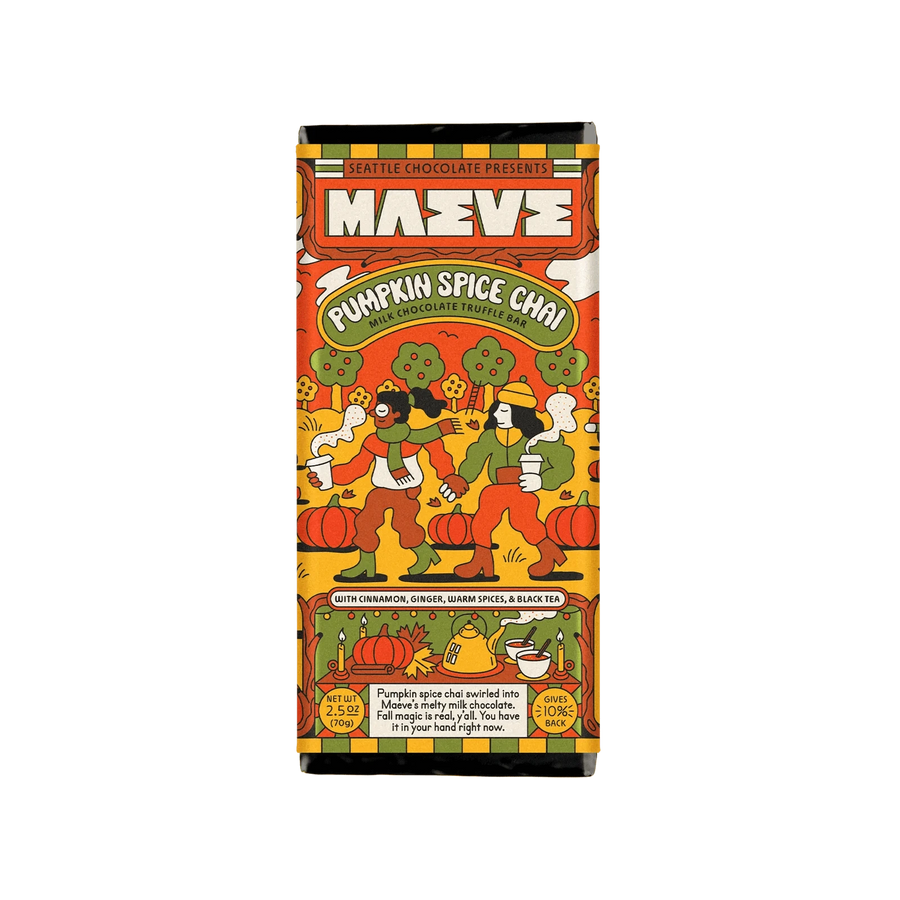 Maeve Treats Pumpkin Spice Chai Truffle Bar