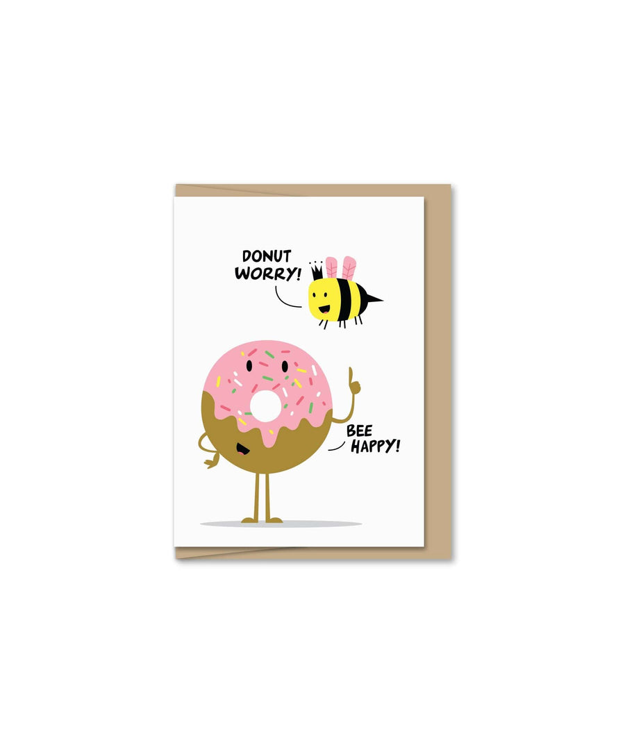 Maginating Card Donut & Bee Mini Card