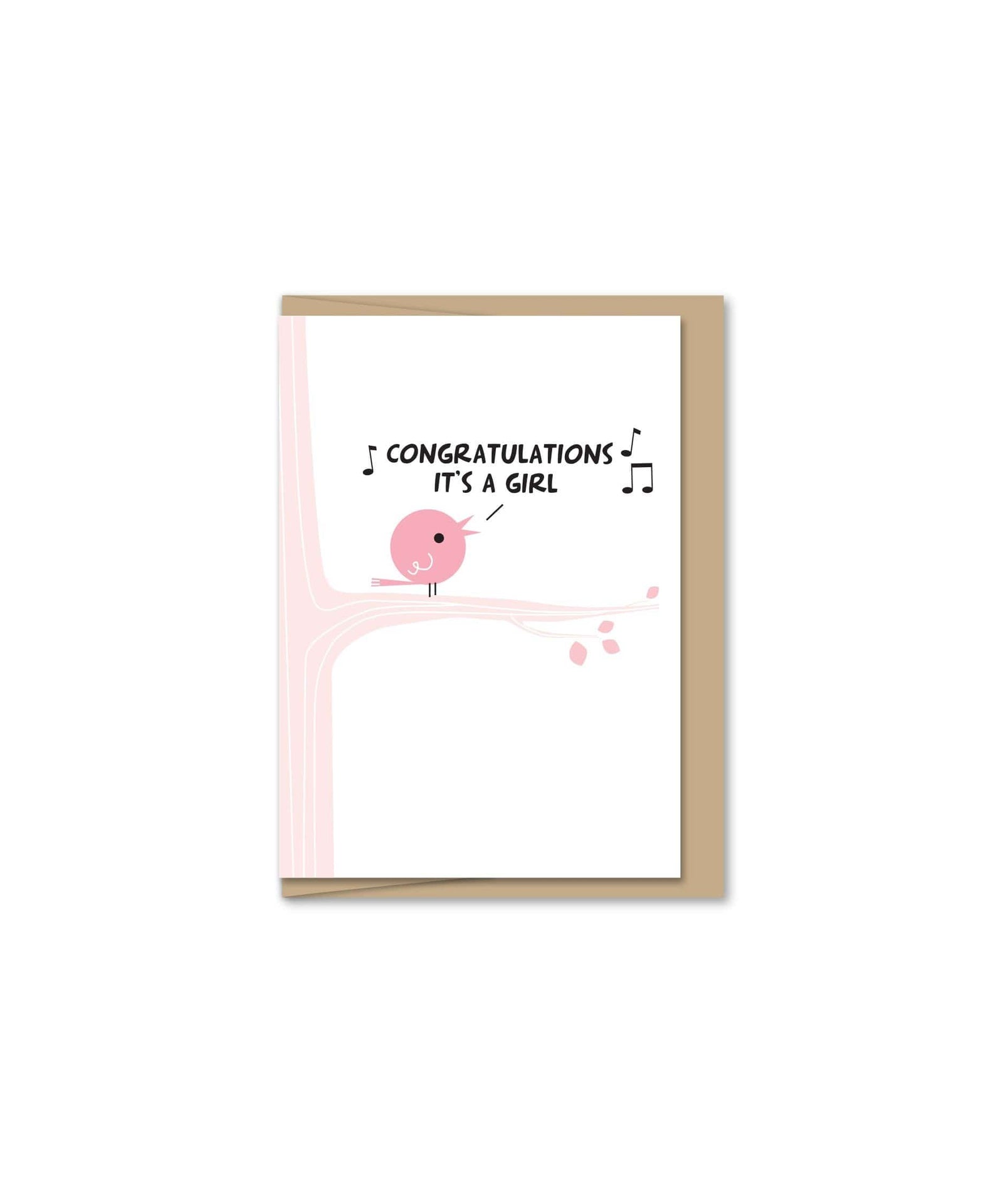 Maginating Card It's A Girl Mini Card