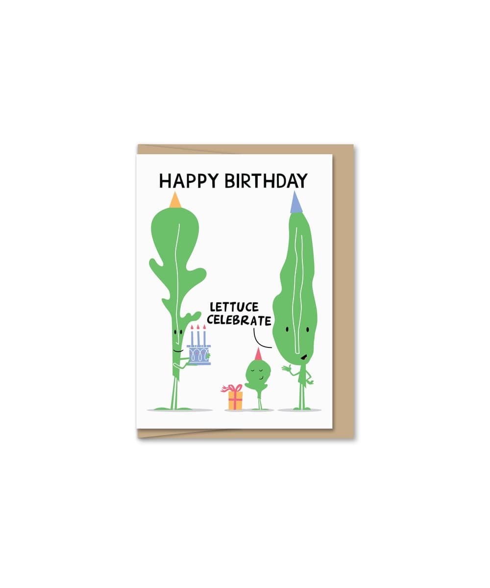 Maginating Card Lettuce Celebrate Mini Birthday Card