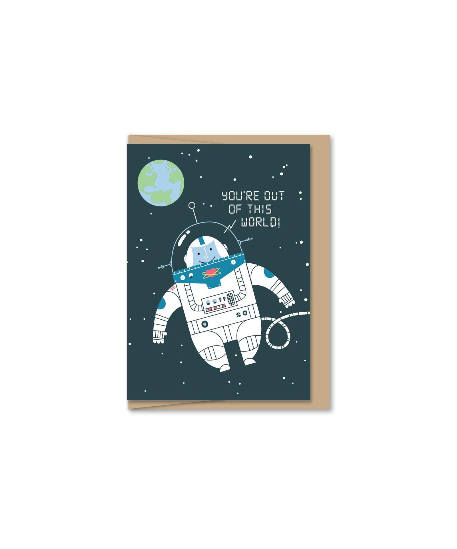 Maginating Card Outta This World Mini Card