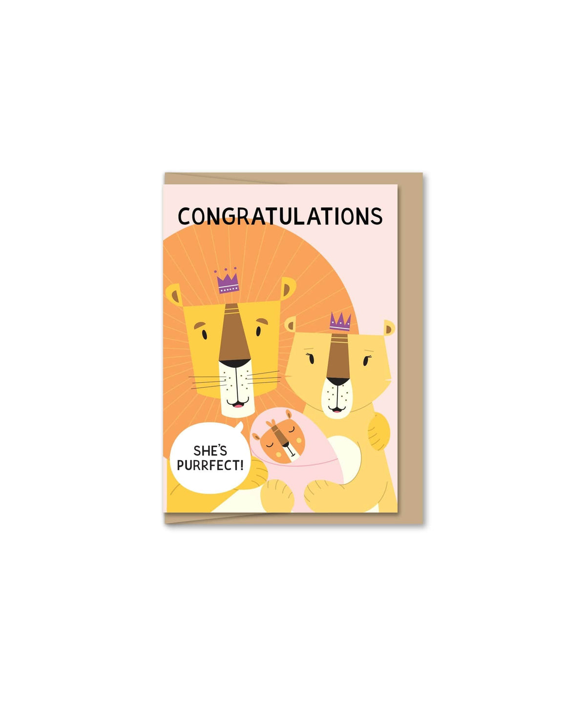 Baby Mini Card Baby Girl Cards – Paper Luxe