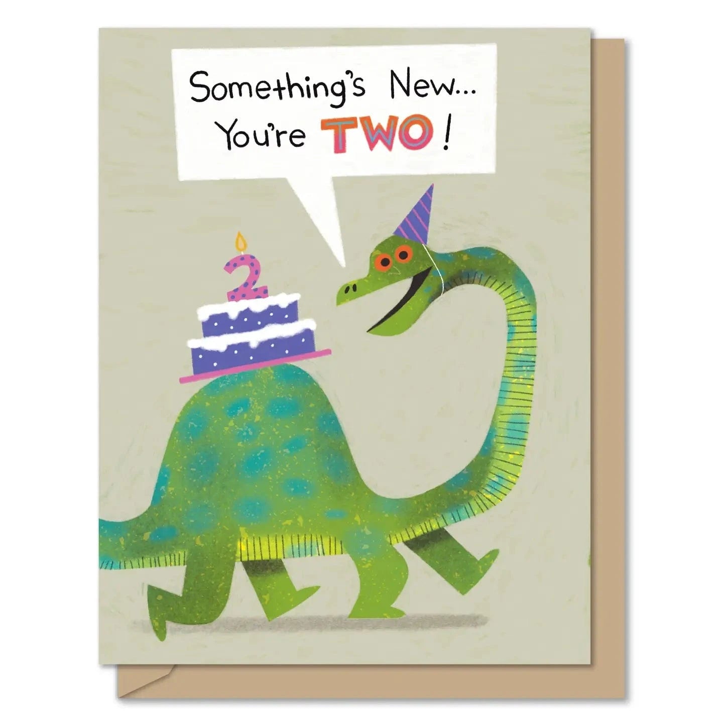 Maginating Cards Dino's Two Birthday Card