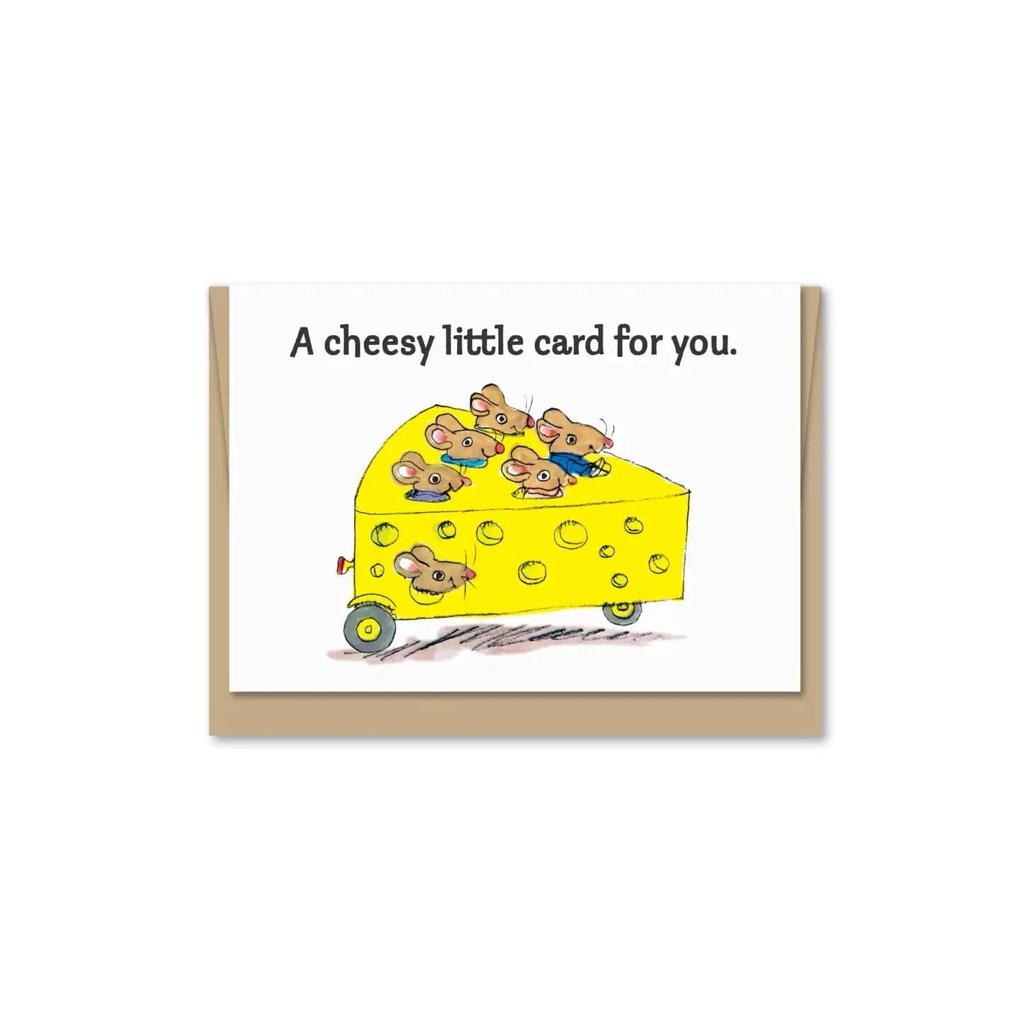 Maginating Cards Little Cheesy Mini Card | Richard Scarry
