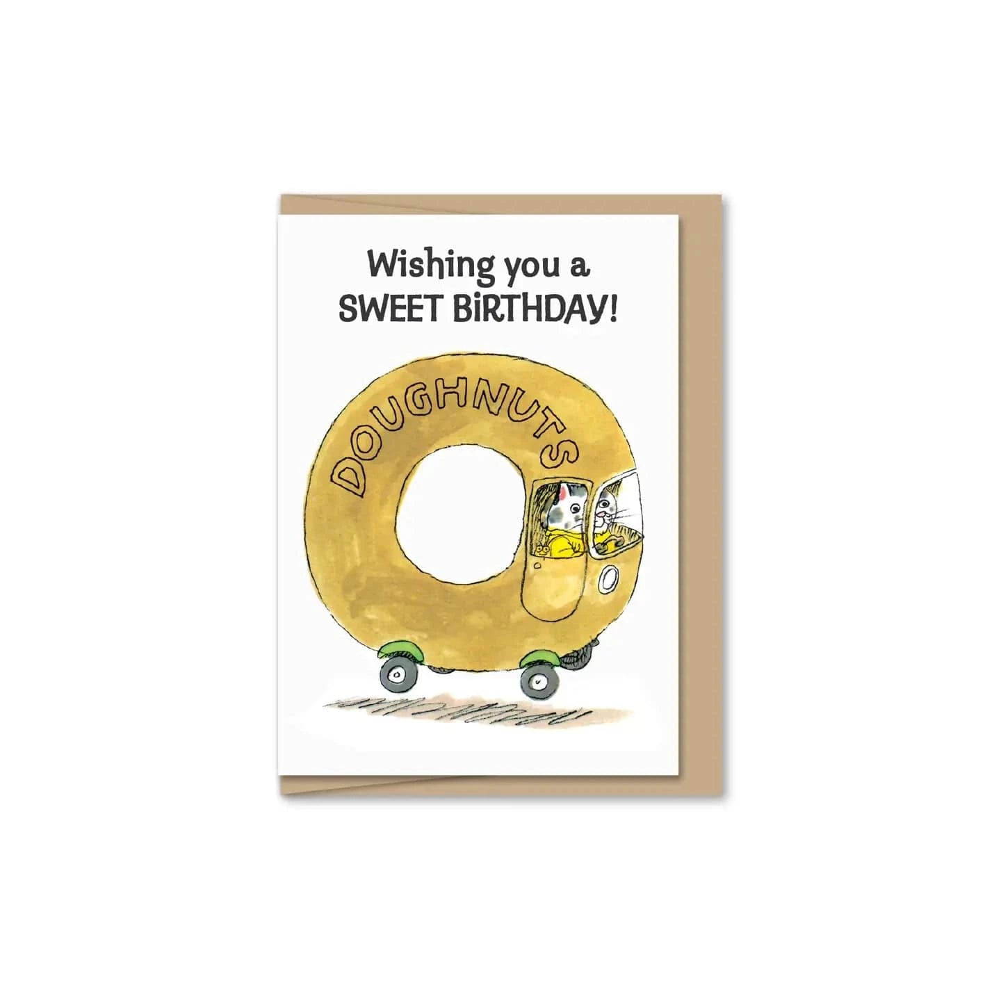 Maginating Cards Sweet Doughnut Birthday Mini Card | Richard Scarry