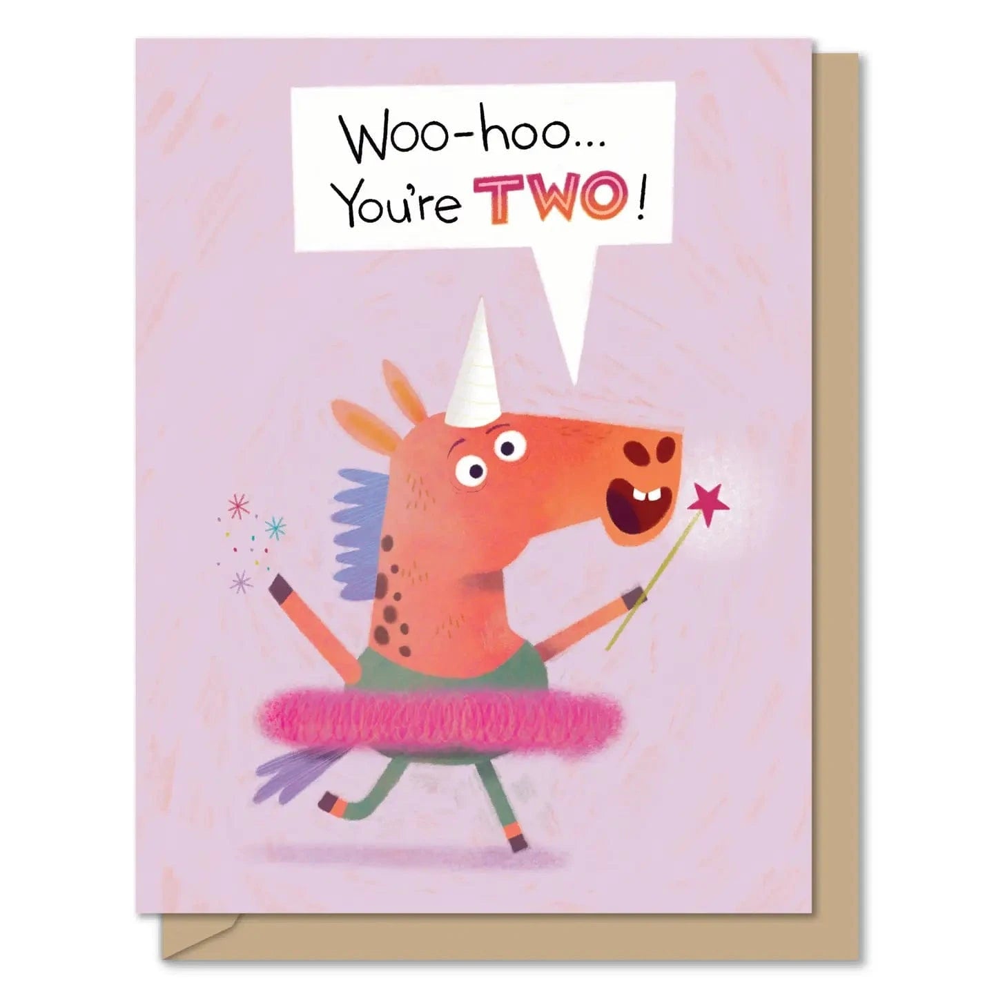 Maginating Cards Unicorn's Two Birthday Card