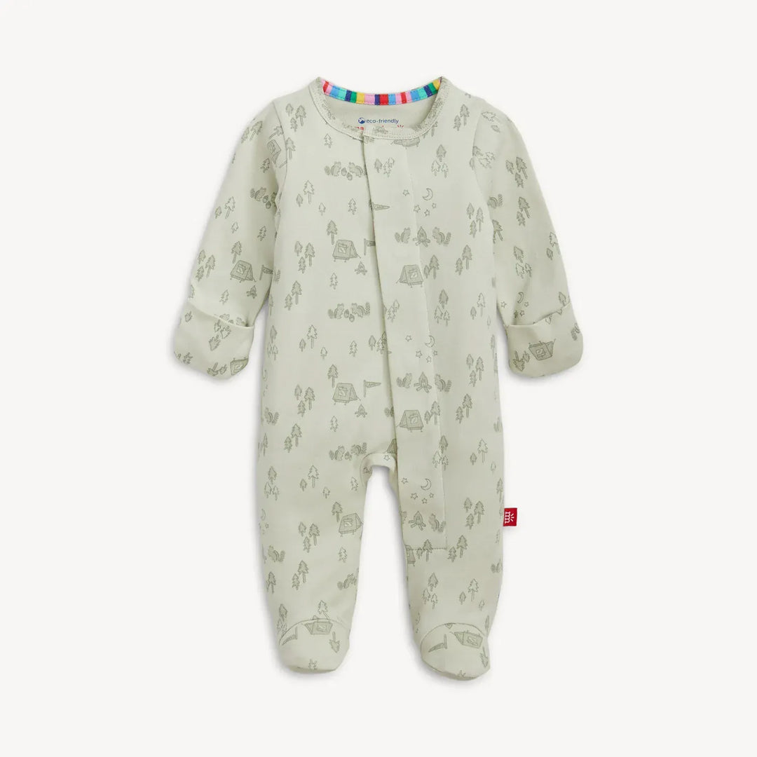 Magnetic Me Baby Base Camp Buddies Organic Cotton Magnetic Footie
