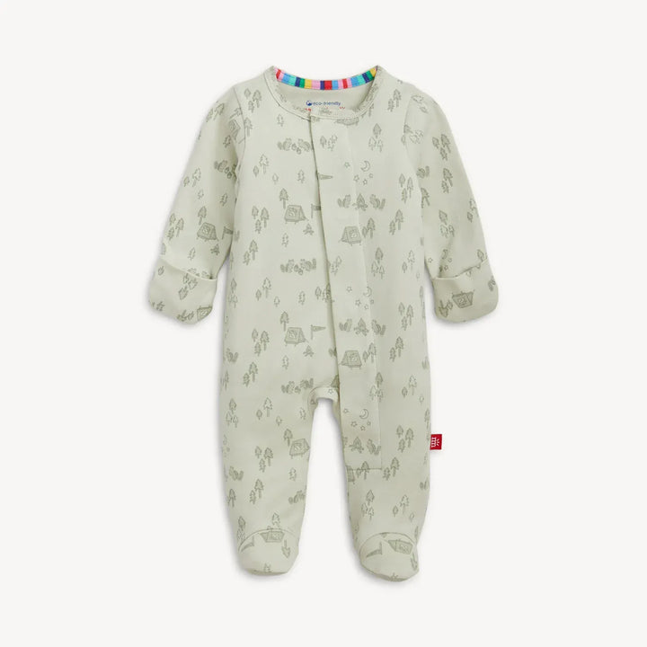 Magnetic Me Baby Base Camp Buddies Organic Cotton Magnetic Footie