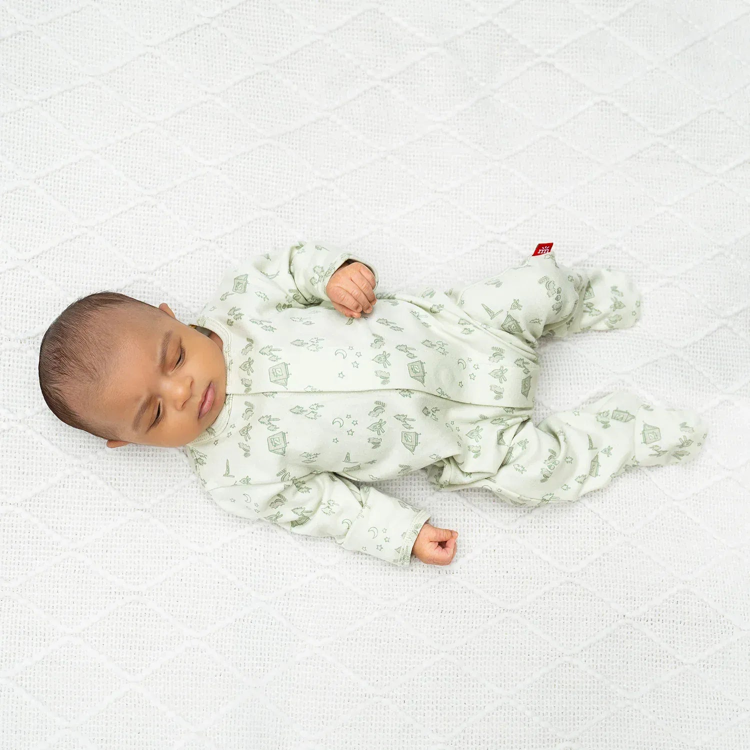 Magnetic Me Baby Base Camp Buddies Organic Cotton Magnetic Footie