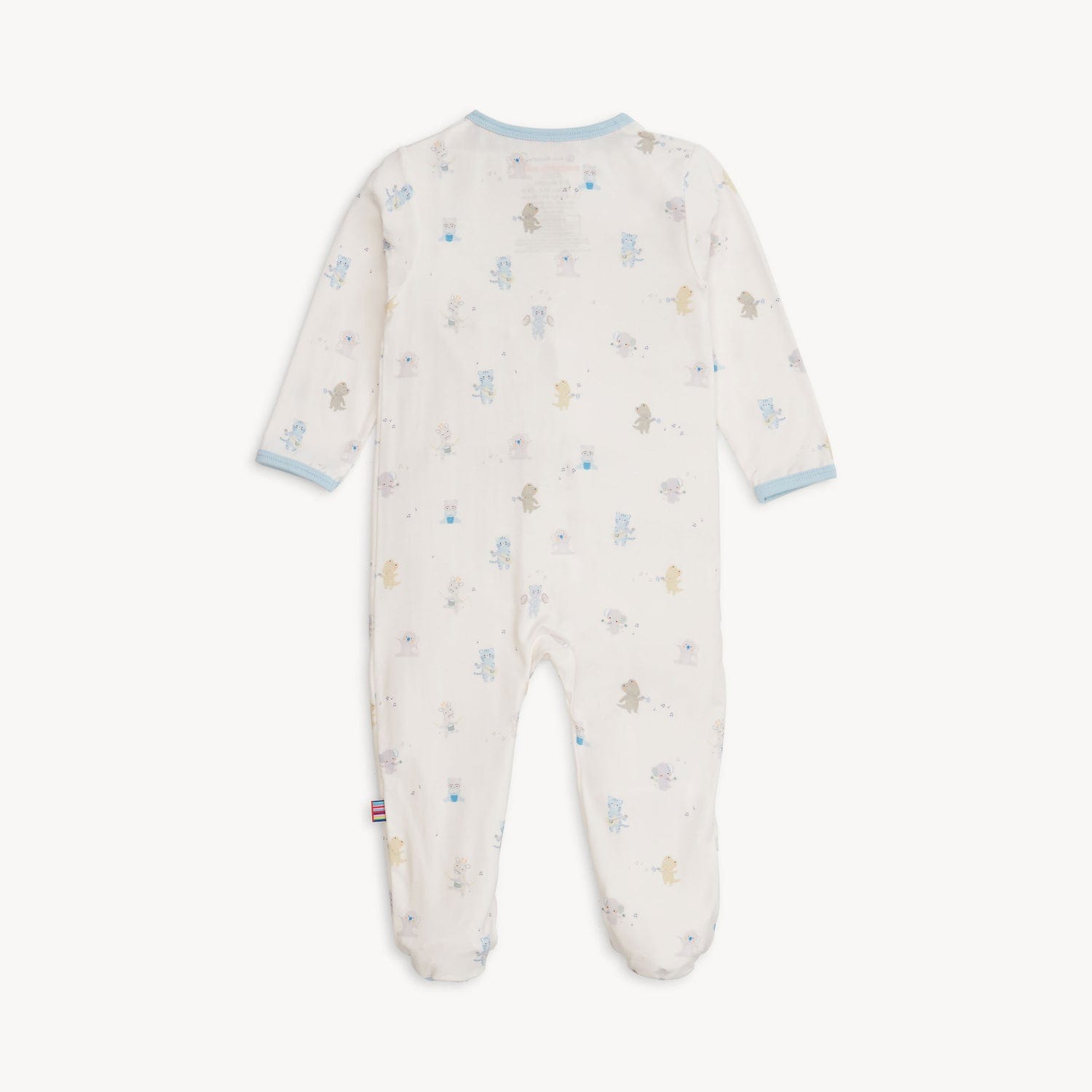 Magnetic Me Baby Blue Baby Beats Modal Footie