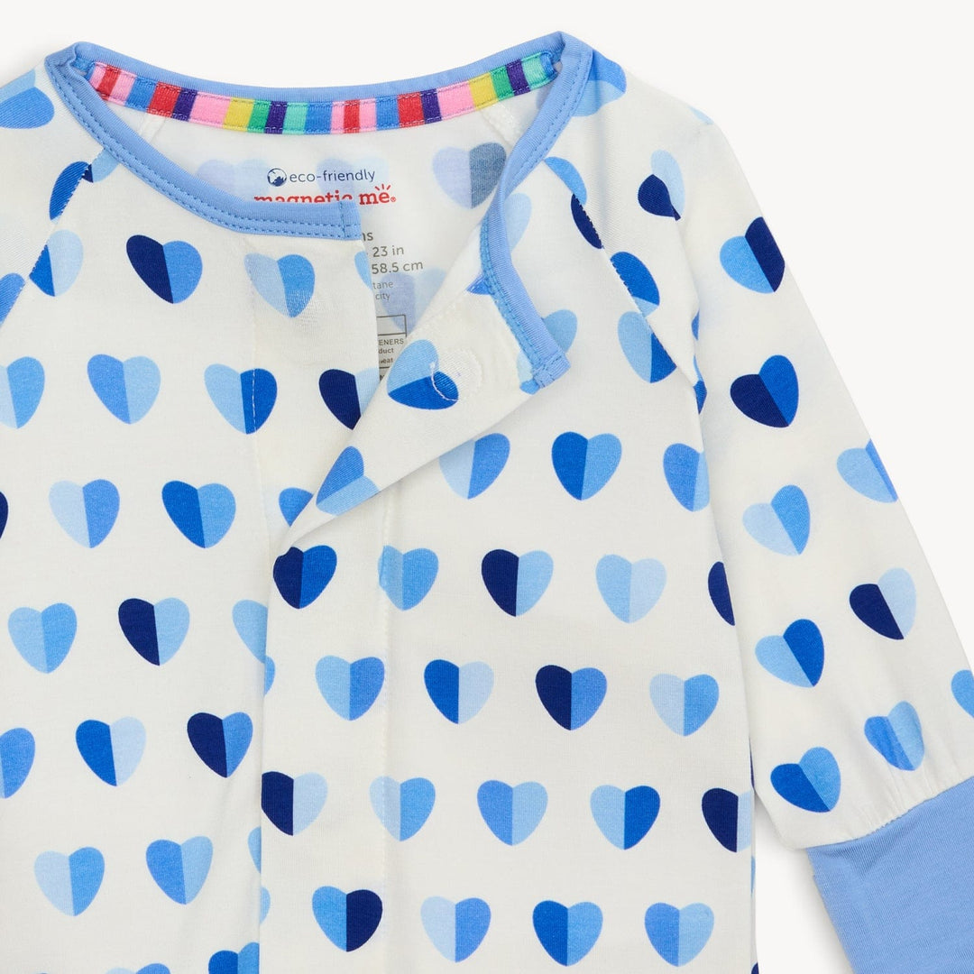 Magnetic Me Baby Blue Xoxo Modal Convertible Coverall