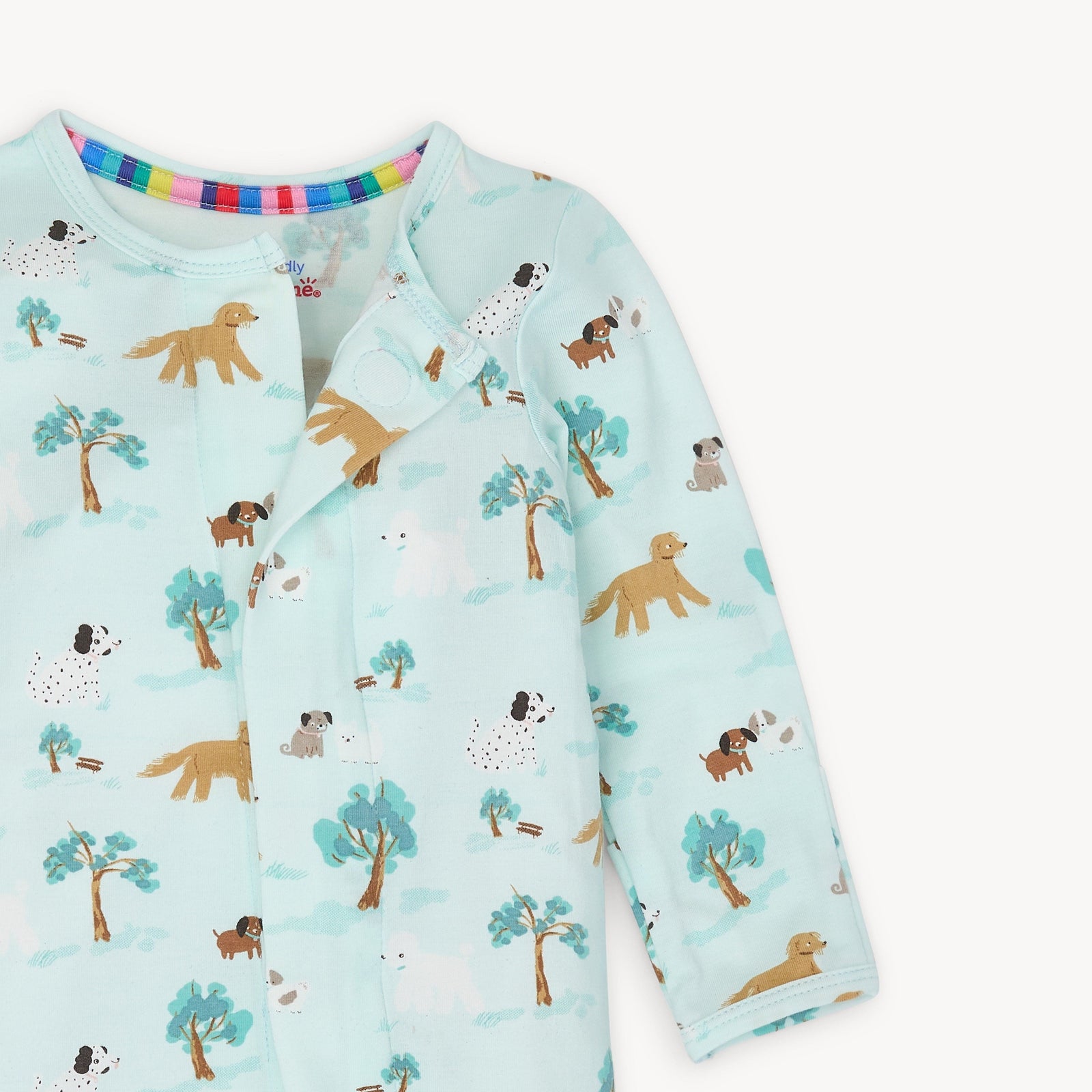 Magnetic Me Baby Central Bark Modal Footie