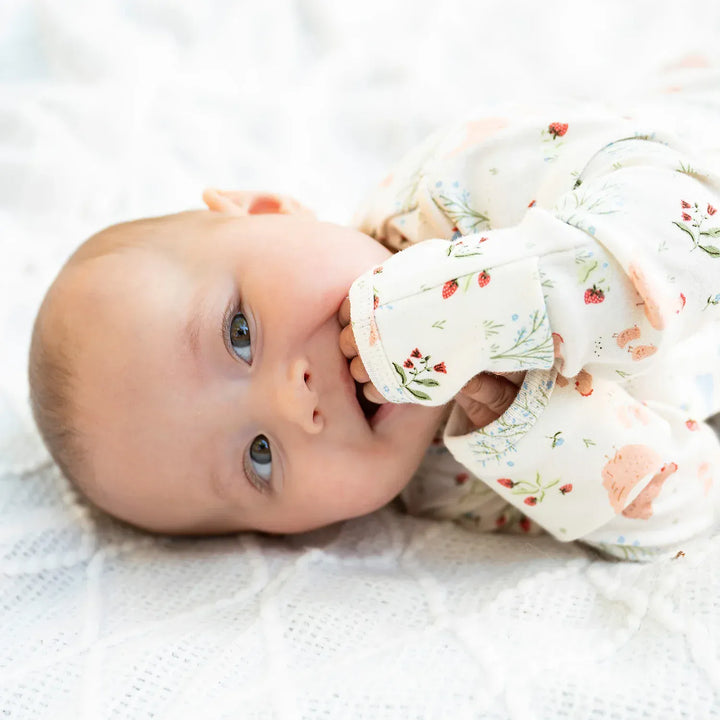 Magnetic Me Baby Chicken Tender Organic Cotton Magnetic Footie