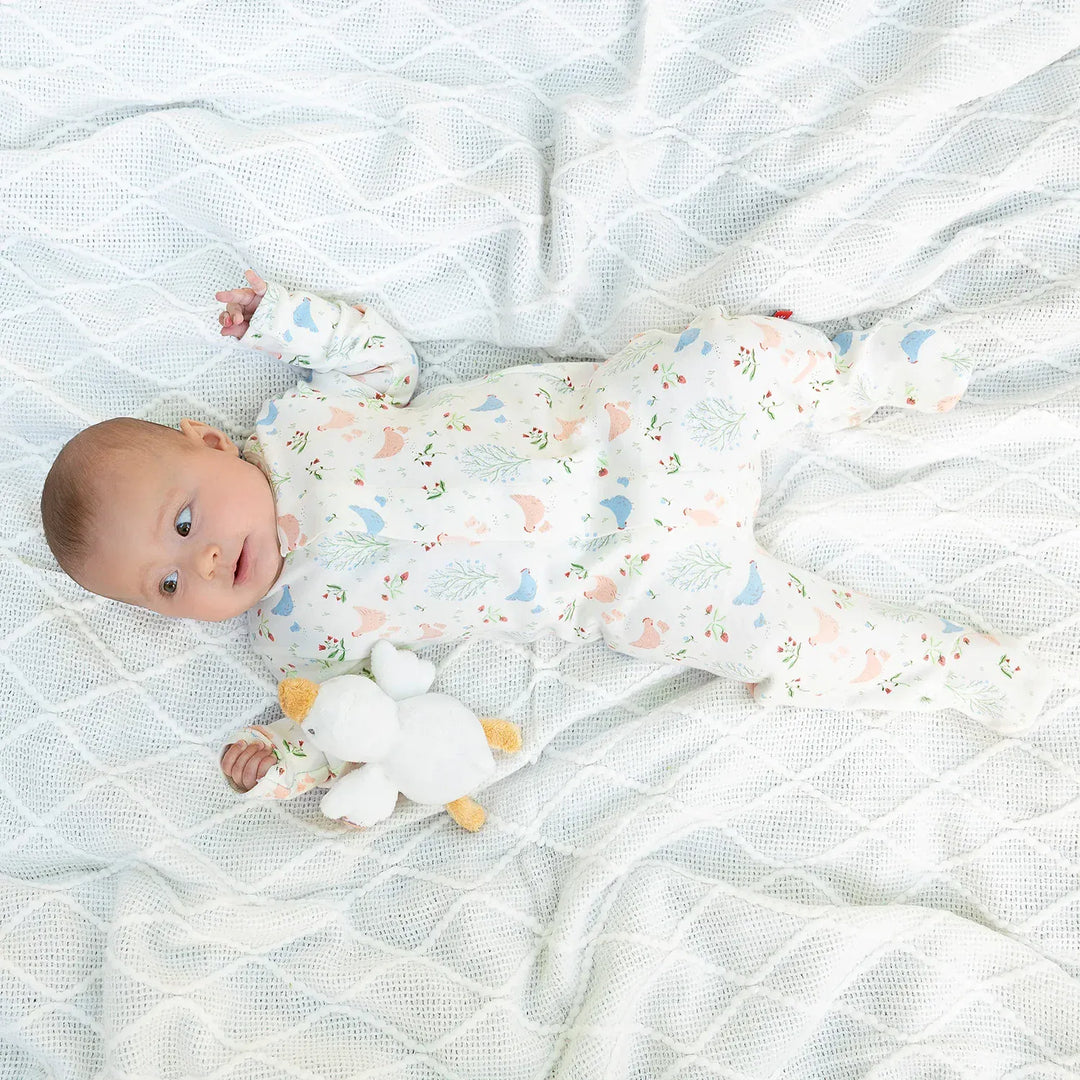 Magnetic Me Baby Chicken Tender Organic Cotton Magnetic Footie