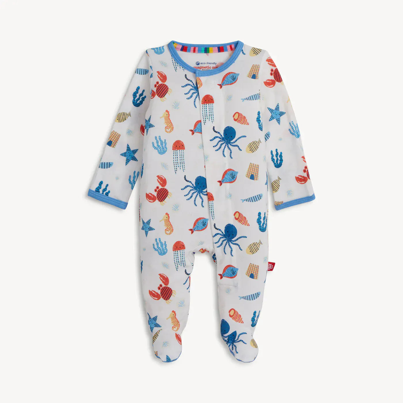 Magnetic Me Baby Deep Chic Blue Modal Magnetic Footie