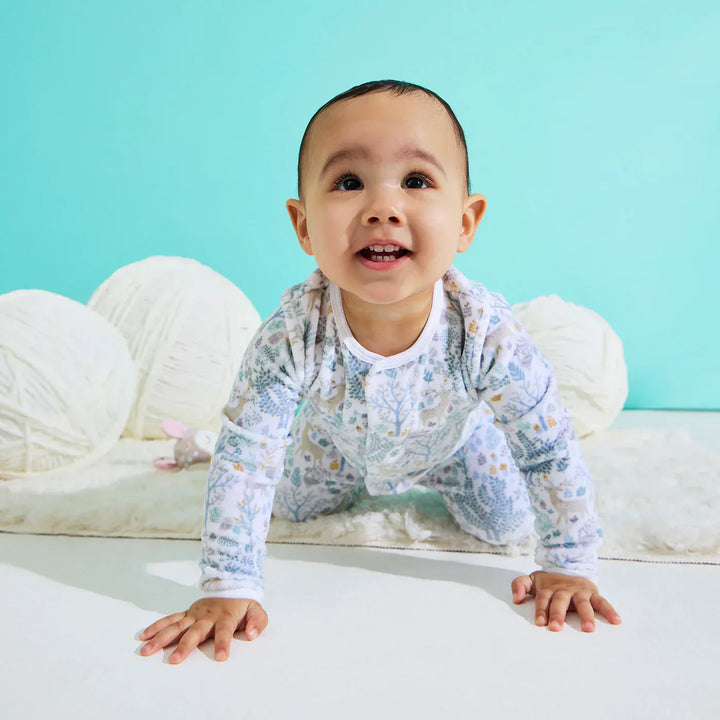 Magnetic Me Baby Imagine Forest Velour Footie