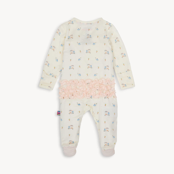 Magnetic Me Baby Penguin Pints Modal Footie with Ruffle