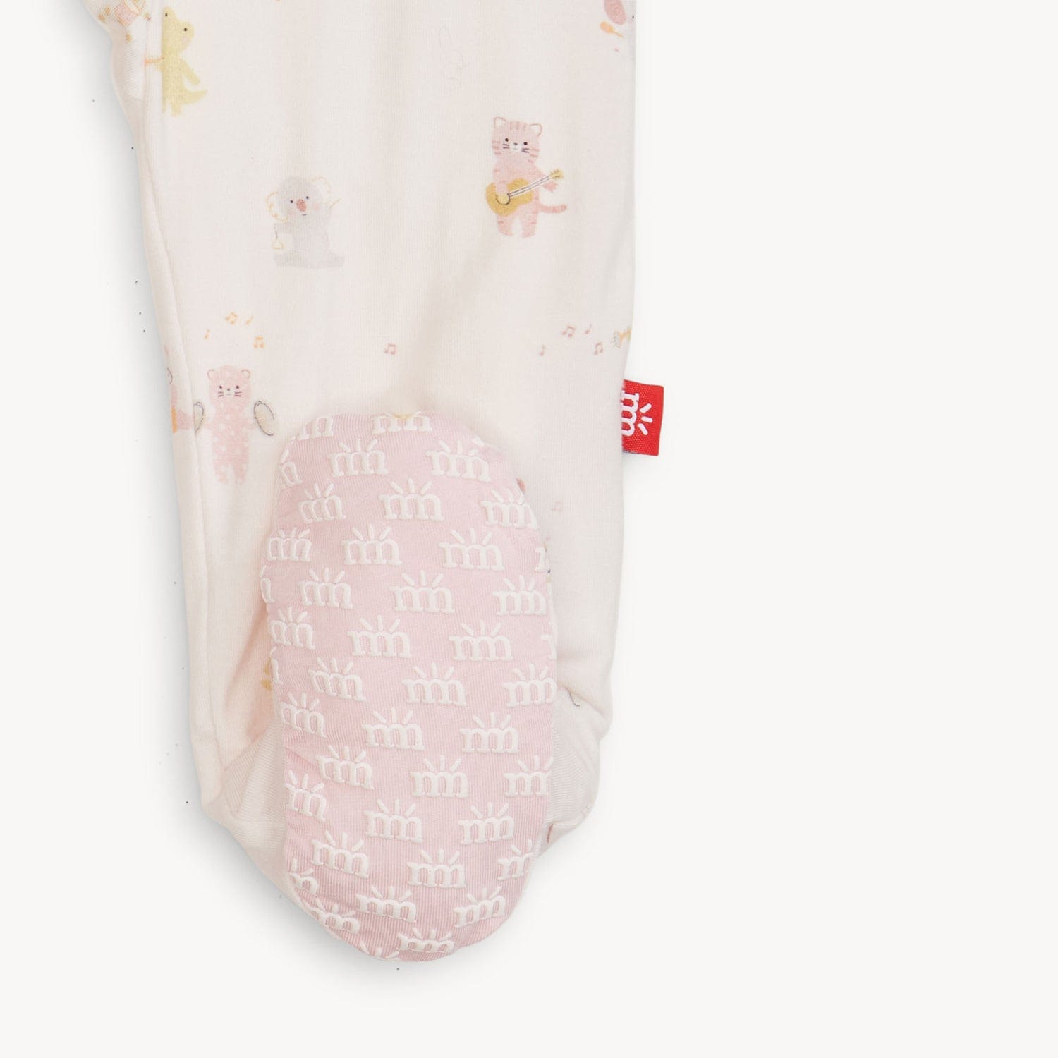 Magnetic Me Baby Pink Baby Beats Modal Footie