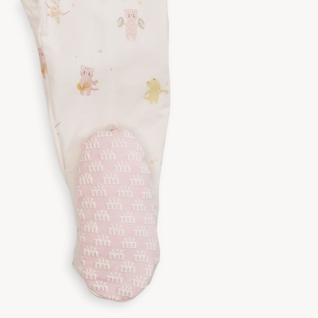 Magnetic Me Baby Pink Baby Beats Modal Footie