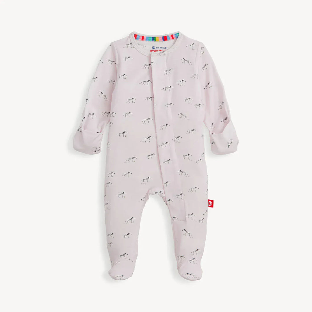 Magnetic Me Baby Pink Savannah Plains Modal Footie