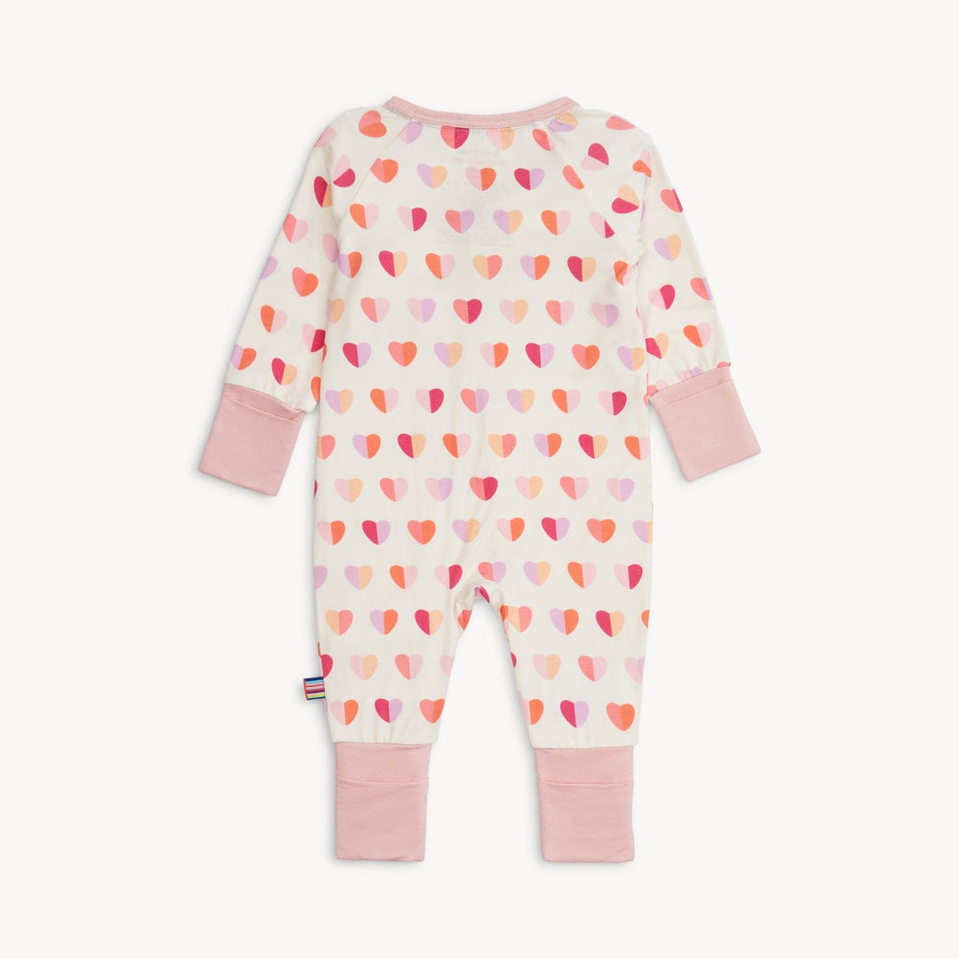 Magnetic Me Baby Pink Xoxo Modal Convertible Coverall