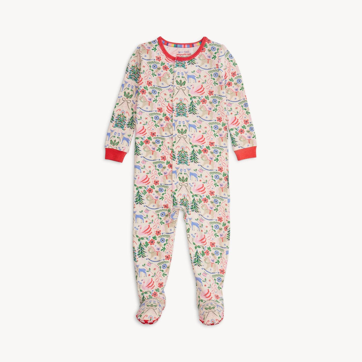 Magnetic Me Baby Sugar Plum Dreams Modal Footie