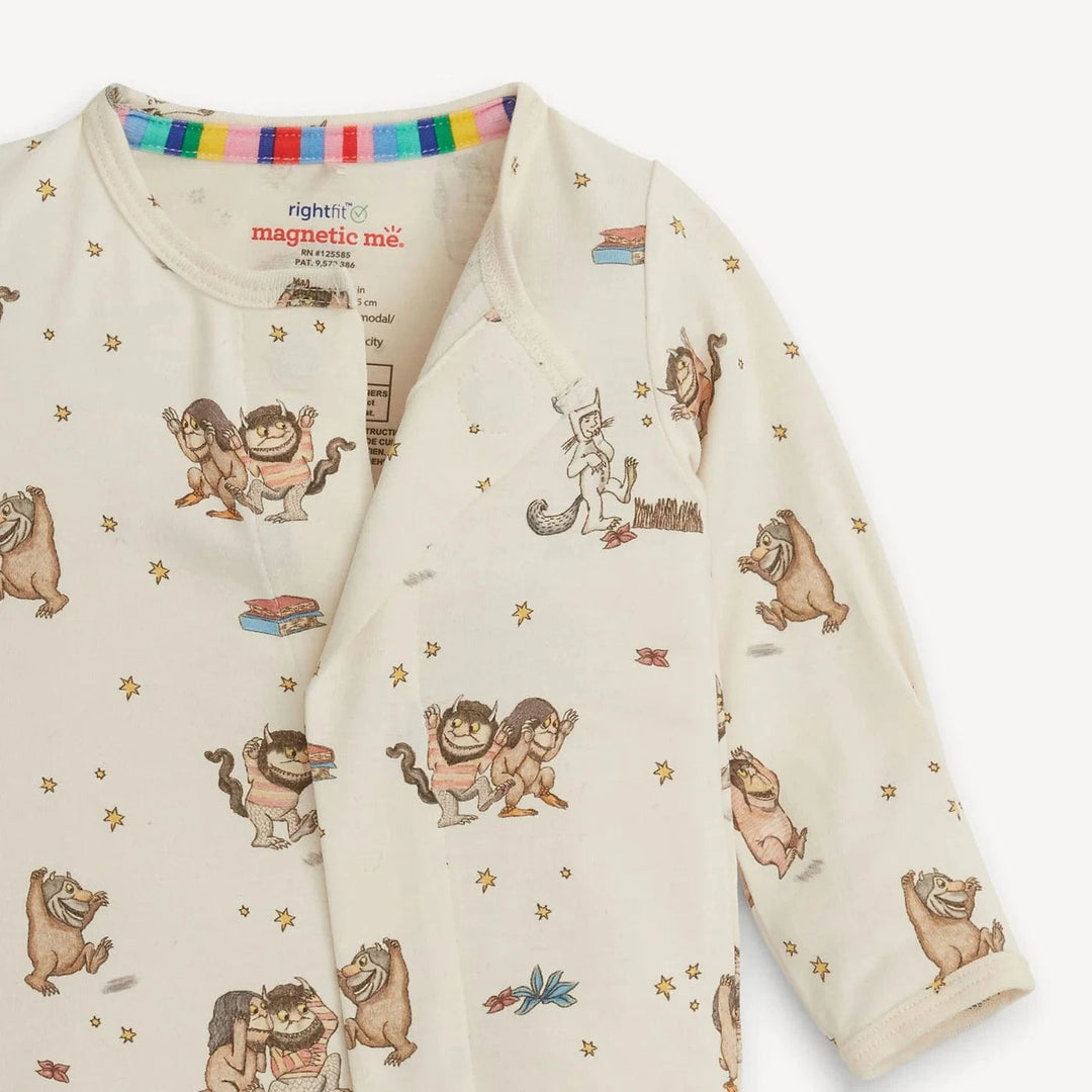 Magnetic Me Baby Where The Wild Things Are Right Fit Footie