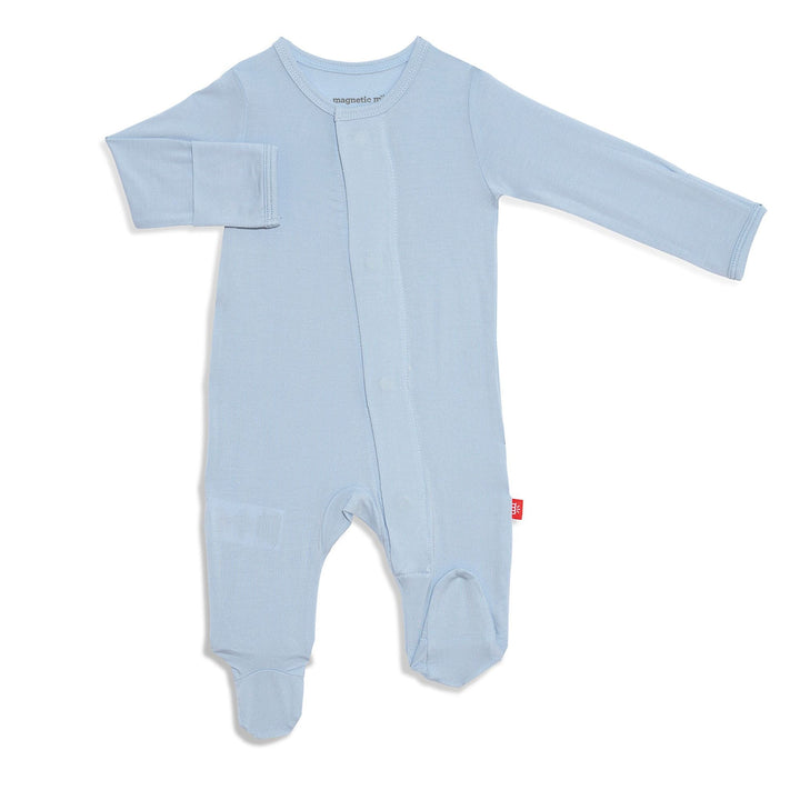 Magnetic Me Footie Baby Blue Modal Magnetic Footie