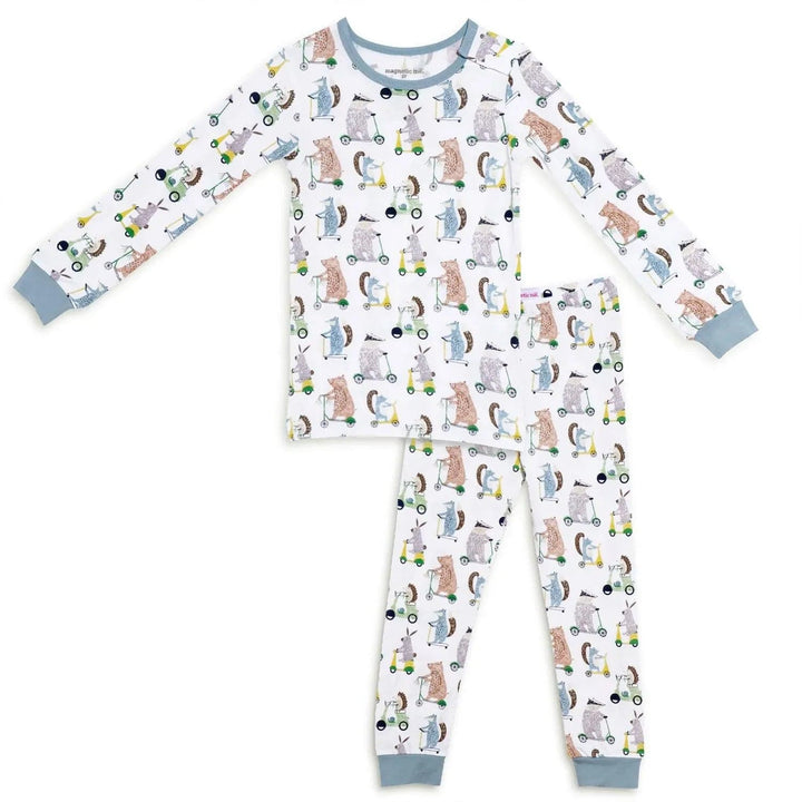 Magnetic Me Pajamas Wheel Good Friend Magnetic 2 Piece Toddler Pajamas