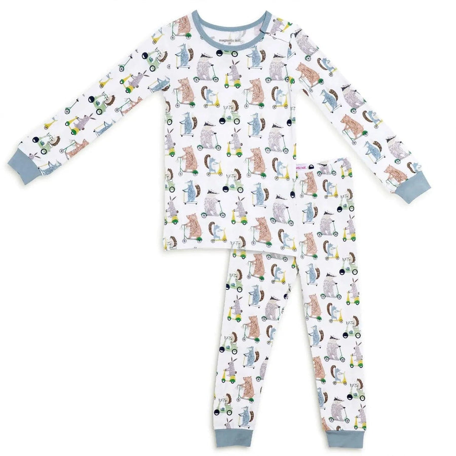 Magnetic Me Pajamas Wheel Good Friend Magnetic 2 Piece Toddler Pajamas