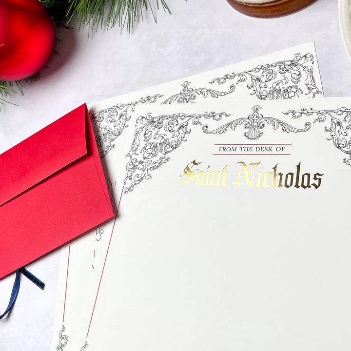Magnolia Marks Studio Stationery Set Santa Letterhead Set