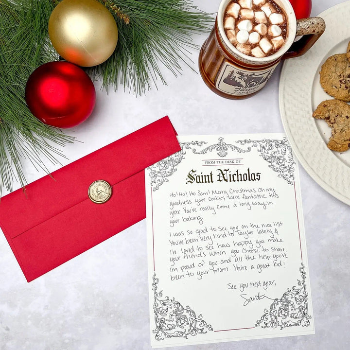 Magnolia Marks Studio Stationery Set Santa Letterhead Set