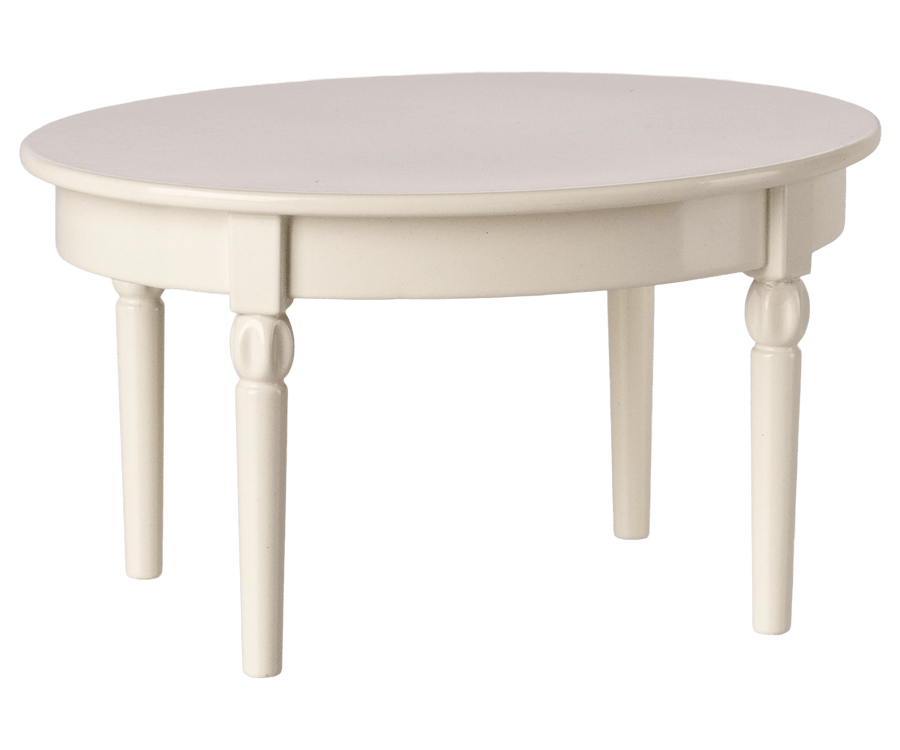 Maileg Baby Vintage dining table, Mouse - Off white | Maileg